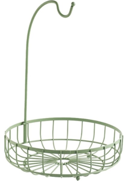 Mutfak Sepeti Meyve ve Sebze Sepeti Muz Askı Sepeti Tahliye Raf Tutucu Snack Tepsi Masa Depolama Stand C (Yurt Dışından)