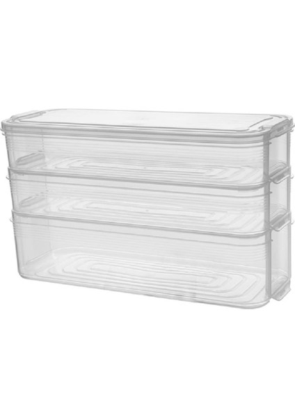 Buzdolabı Kutusu Mutfak Çok Katlı Dondurulmuş Meyve ve Sebze Yumurtaları Gıda Sınıfı Buzdolabı Için Özel Saklama Kutusu (Yurt Dışından)