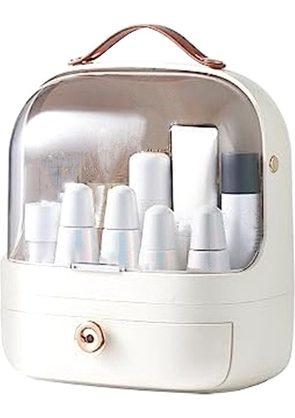 Vanity Için Makyaj Organizatörü, Makyaj Organizatörleri ve Fırça Tutucu ile Depolama, Skincare Organizatörleri Kozmetik Ekran (Yurt Dışından)