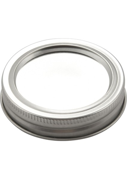 30 Paket Konserve Kapakları, Normal Ağız Kapakları ve Mason Kavanozu Için Bantlar, Paslanmaz Çelik Kapaklar, Bölünmüş Tip Kapaklar Sızıntı Kanıtı (Yurt Dışından)