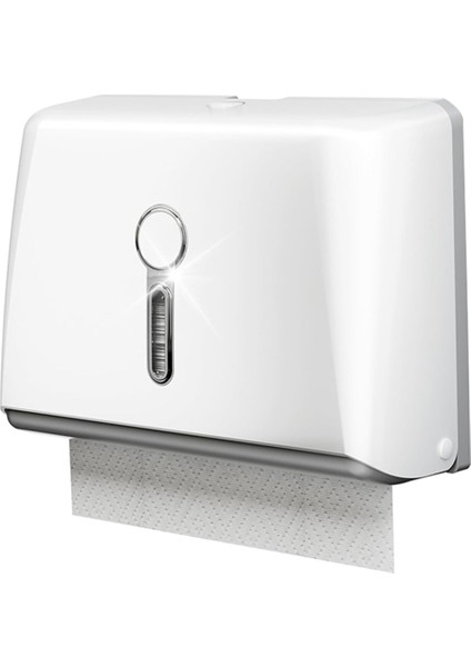 Ticari Kağıt Havlu Dispenser Duvar Montajı Anahtar Paketle Banyo Tuvaleti Mutfağı Için Delme Veya Vidalar Takım Yok (Yurt Dışından)