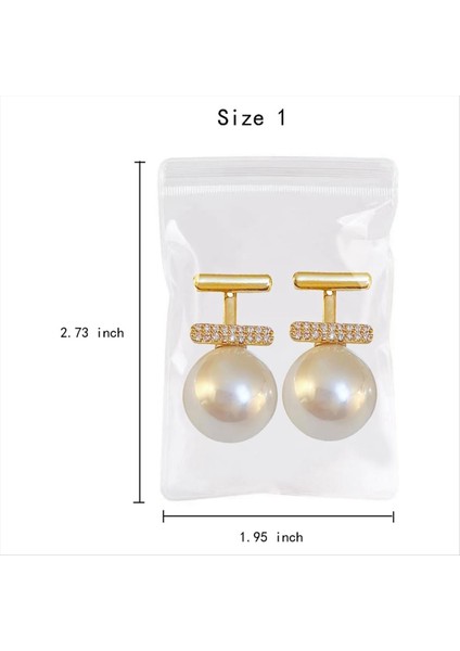 50PCS 5 Boyutlar Temiz Takı Organizatör Küpe Yüzüğü Kolye Depolama Çantaları Seyahat, Karın Karşıtı Koruma Takıları (Yurt Dışından) fırsatları