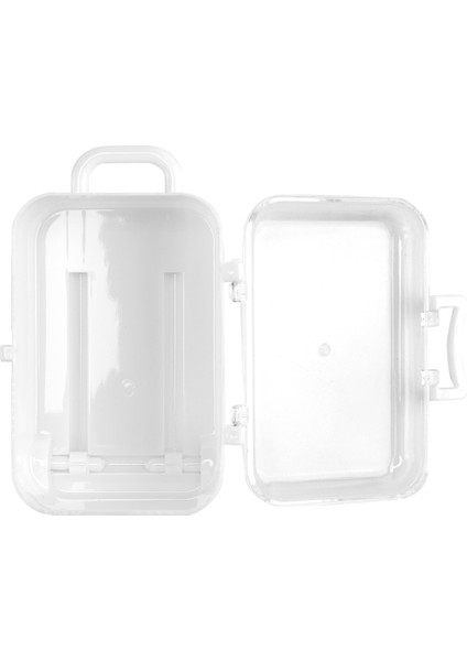 Beyaz Mini Silindir Seyahat Bavul Şeker Kutusu Kişilik Yaratıcı Düğün Şeker Kutusu Bagaj Tramvay Kılıfı Şeker Oyuncak Küçük Saklama Kutusu (Yurt Dışından)