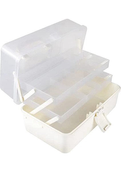 Zanaat Saklama Kutusu Organizatörü 3 Teriyer Fishing Tackle Kutusu Organizatör Dikiş Kutusu Çivi Sanat Organizatörü Toad Araç Kutusu (Yurt Dışından)