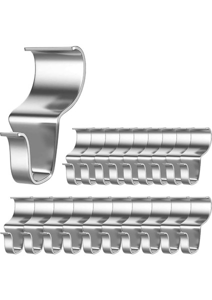 Siding Için Kancalar, Vinil Siding Kancaları Ağır Hizmet Tipi Siding Klipleri Siding Askıları, Açık Ev Için Deliksiz Dış Cephe Kapağı Kancaları (Yurt Dışından)