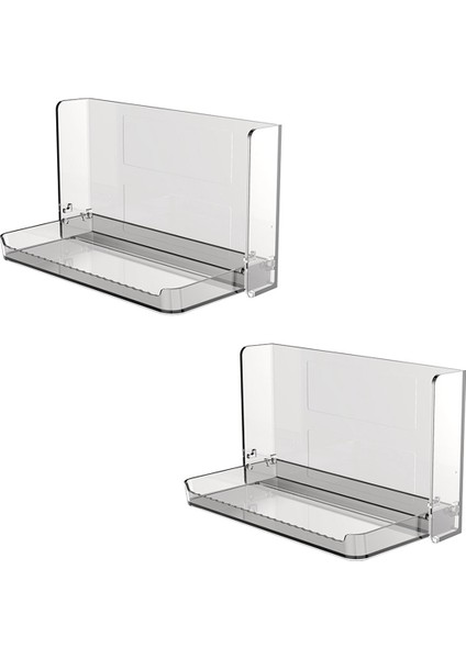 Duvar Için Küçük Yüzen Raf, Katlanabilir Banyo Raf Duvar Montajı, Telefon Için Başucu Rafı, Uzak, Yapışkan Raf, B (Yurt Dışından)