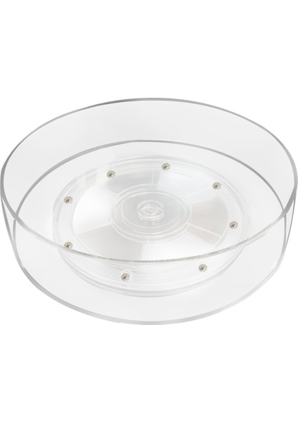 360 Derece Döner Mutfak Saklama Kutusu Buzdolabı Spinning Spice Rack Kabin Için Organizatör (Yurt Dışından)