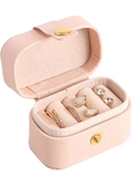 Mini Mücevher Seyahat Kılıfı, Taşınabilir Depolama Kılıfı Kızlar Için Taşınabilir Depolama Kılıfı Depolama Kutusu Küpe Kolyeleri Pembe (Yurt Dışından)