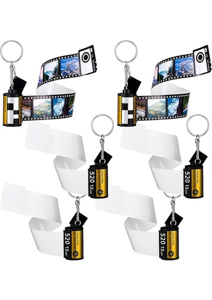 6 Adet Süblimasyon Kamera Filmi Rulo Anahtarlık 15 Fotoğraflı Albüm Albüm Resim Anahtar Zinciri Hafıza Için Doğum Günü Hediyeleri Diy El Sanatları (Yurt Dışından)