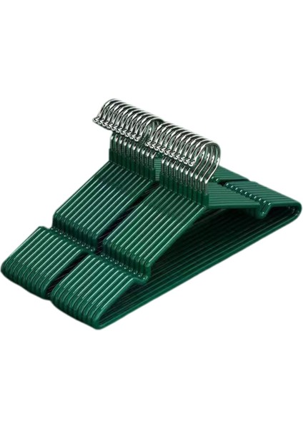 Kaymaz Tasarıma Sahip Giysiler Askıları, Tracess Giysi Rafları, Sağlam Ağır Hizmet Tipi Ceket Askıları Yeşil (Yurt Dışından)