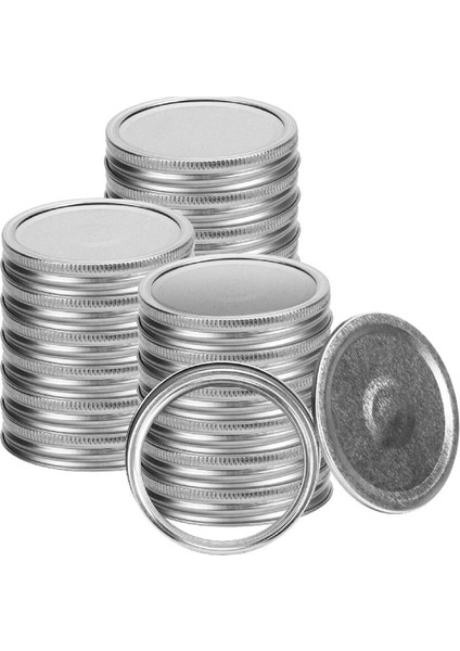 Top Konserve Kavanozları Için Mason Kavanoz Kapakları ve Halkaları Geniş Ağız, Bölünmüş (Yurt Dışından)