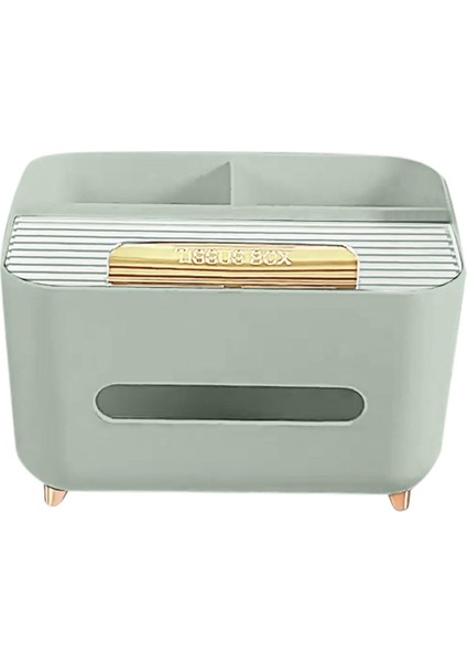 Doku Kutusu Oturma Odası Masaüstü Sehpa Yatak Odası Krem Tarzı Uzaktan Kontrol Depolama Kağıdı Kutusu C C (Yurt Dışından)