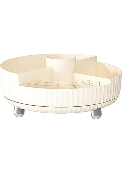 Vanity Için Dönen Makyaj Organizatörü - Banyo Organizatörü ve Kozmetik Parfüm Organizatörü Için Tembel Organizatör A (Yurt Dışından)