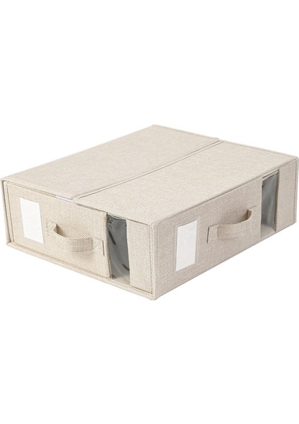 Yatak Sayfası Depolama Kutusu Giyim Sayfası Organizatör Dolap Battaniyesi Yorgan Kapağı Depolama Kutusu Kayısı (Yurt Dışından)