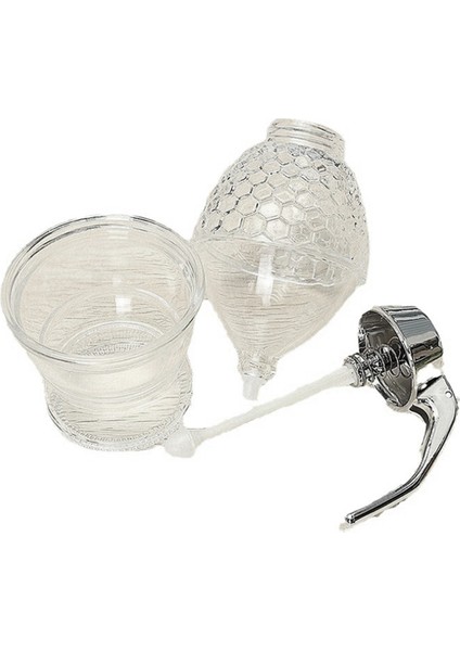 Meyve Suyu Şurubu Bardağı Şişe Şişe Depolama Potu Standı Tutucu Arı Damla Dağıtıcı Su Isıtıcısı Bal Kavanoz Konteyner Mutfak (Yurt Dışından)