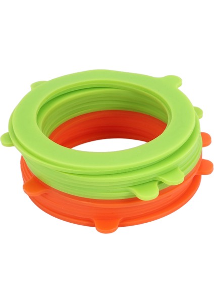 Cam Kavanozlar Için Kauçuk Contalar, Silikon Contalar Konserve Contaları Canning Kavanozu Için Hava Geçirmez Sızdırmazlık Kapakları Halkaları (Yurt Dışından)