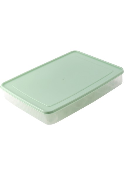 Plastik Yumurta Kutusu Mutfak Yumurta Depolama Kutusu 24 Izgara Yumurta Tutucu Istiflenebilir Dondurucu Depolama Organizatörleri Yumurta Depolama Konteyneri Yeşil (Yurt Dışından)