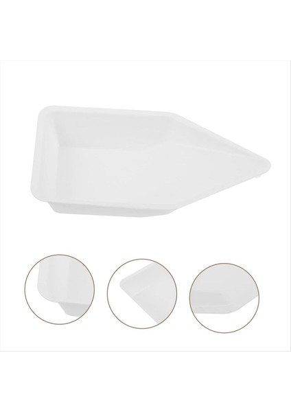 10 Adet Tartım Tekne Kare Tepsisi Küçük Kaplar Çanta Ağırlığı Tekni Laboratuvarı Madde Şişesi (Yurt Dışından) fiyatları