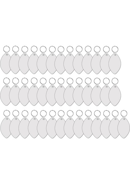 Süblimasyon Anahtarlık Boşlukları Mdf Çift Taraflı Isı Transfer Futbolu Süblimasyon Anahtar Zincirleri Boşluklar Toplu 40 Paket (Yurt Dışından)