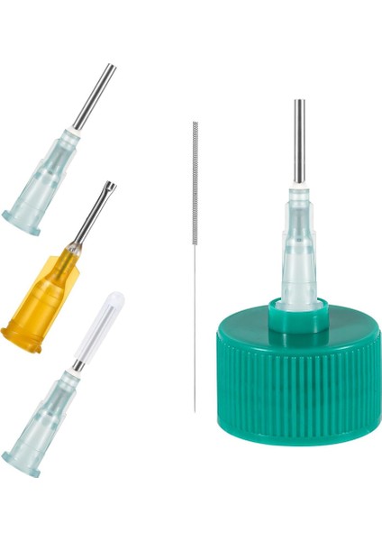 41PCS Precision Aplikatör Caps Seti, 2 Oz Akrilik Boya Şişeleri Için Hassas Ucu Aplikatör Kapakları Hassas Şişe Kapakları (Yurt Dışından)