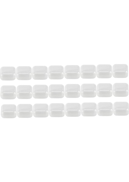 24PCS Küçük Temiz Plastik Boncuklar Saklama Kapları Kutusu Küçük Öğelerin Depolanması Için Menteşeli Kapaklı El Sanatları Donanımı (Yurt Dışından)