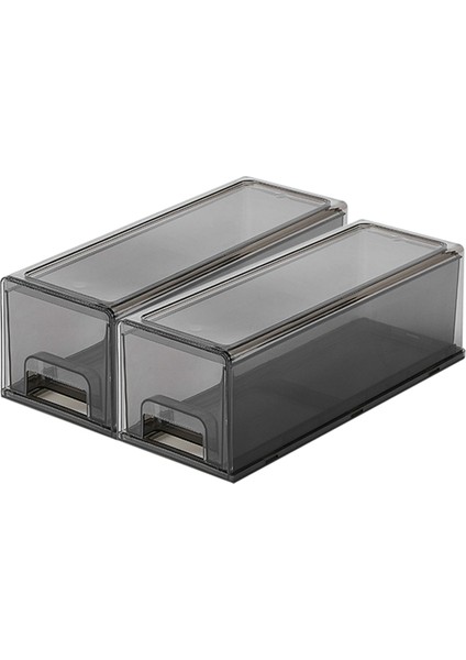 Kapasite Depolama Konteyneri Kapasite Pet Çekmece Depolama Kutusu Yüz Kırtasiye Takıları Için Çok Fonksiyonlu Kutu B B B (Yurt Dışından)