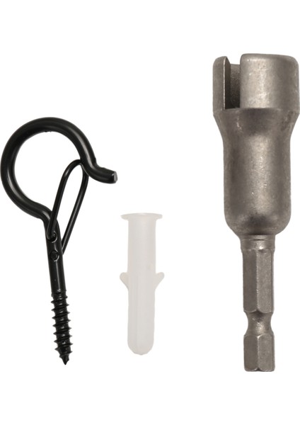 Dış Telli Işıklar Için 50 Paket Vidalı Kanca, Q Askılara Dize Işık Kancaları Dış Için Dış Mekan, Asılı Sepet Veranda (Yurt Dışından)