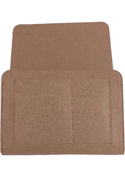 Keçe Başucu Depolama Organizatörü Kayma Önleme Başucu Çanta Yatak Kanepe Yan Kese Asılı Kanepe Depolama Kahverengi (Yurt Dışından)