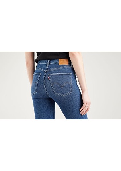 Mile High Super Skinny Kadın Jean Pantolon - Venice For Real - Dark Indigo