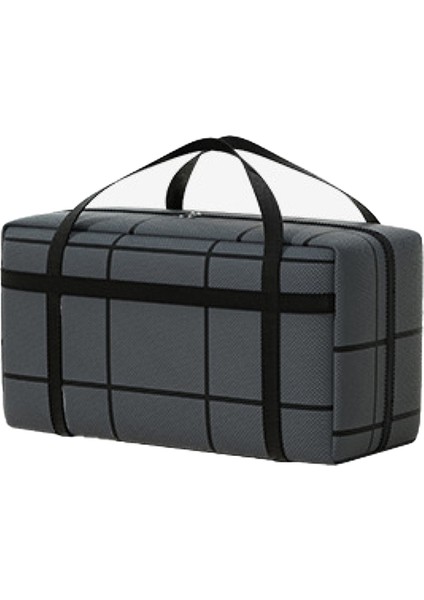 Büyük Kapasiteli Giysiler Yorgan Depolama Çantası Hareketli Depolama Çantası Taşınabilir Elde Toz Geçirmez Bagaj Çantası 90L (Yurt Dışından)