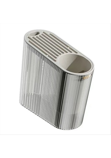 Bıçak Tutucu Depolama Rafı Tezgah Çok Fonksiyonlu Yemek Çubuğu Kafesi Kıç Tutucu Entegre Saklama Kutusu, B (Yurt Dışından)