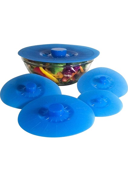 Silikon Kase Kapakları Kaseler Için Yeniden Kullanılabilir Conta Kapakları, Saksılar Doğal Kavrama, Kolay Kullanım ve Depolama (Yurt Dışından)