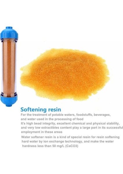 Yedek Su Filtresi Doldurulabilir T33 Konut Dıy Iyon Değişimi Reçine Şeffaf Ters Osmosi ile Su Filtresi Doldurun (Yurt Dışından) modelleri