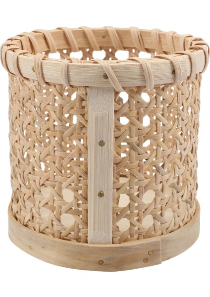 Rattan Yemek Çubukları Depolama El Yapımı Kaşık Organizatör Tutucu Kalem Kalemleri Vazo Destek Ev Mutfak Masa Dekoru (Yurt Dışından)