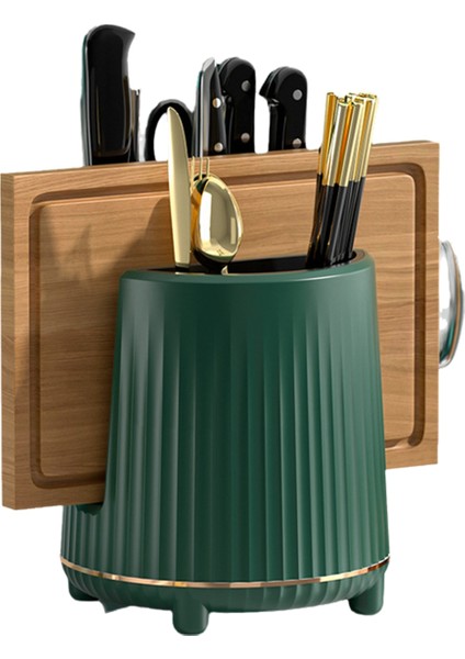 Dönen Bıçak Rafı, Çatal Bıçak Rafı, Kaşık, Yemek Çubukları, Çatal Depolama Rafı Depolama Kutusu, Çok Fonksiyonlu Mutfak Depolama (Yurt Dışından)