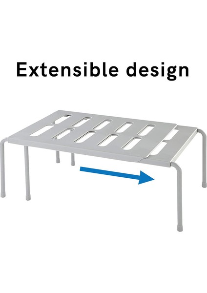 Genişletilebilir Mutfak Sayacı Raf Organizatör, Geri Çekilebilir, Çok Amaçlı Baharat Rafı Plastik Organizatörleri ile Raf Beyaz (Yurt Dışından) fiyatları
