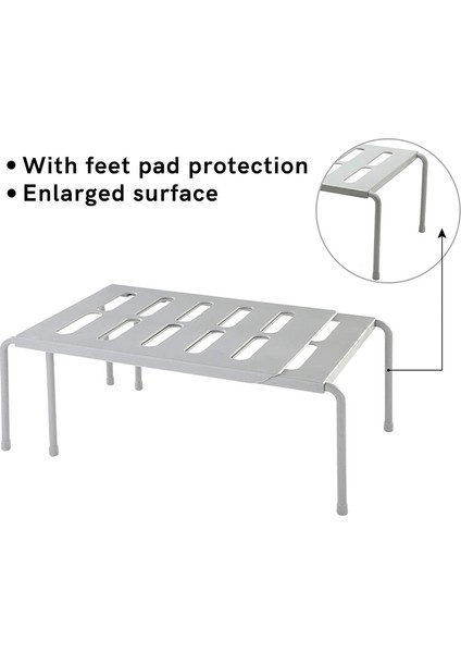 Genişletilebilir Mutfak Sayacı Raf Organizatör, Geri Çekilebilir, Çok Amaçlı Baharat Rafı Plastik Organizatörleri ile Raf Beyaz (Yurt Dışından) fırsatları