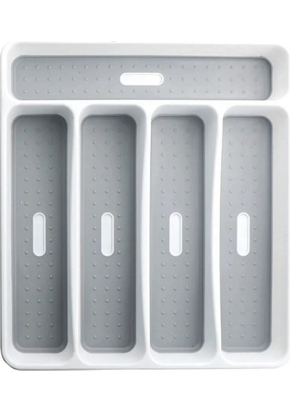 Çatal Bıçak Bıçağı Çatal Çatal Tepsisi Çekmece Sofra Ezici Kaşık Plastik Çatal Bıçak Terması Depolama Blok Tutucu, A (Yurt Dışından)