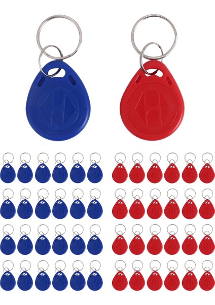 50PCS 125 Khz Yakınlık Kimlik Kartı Rfıd Keyfob Erişim Kontrol Telik Giriş Erişim Kontrol Sistemi TK4100 (Yurt Dışından)