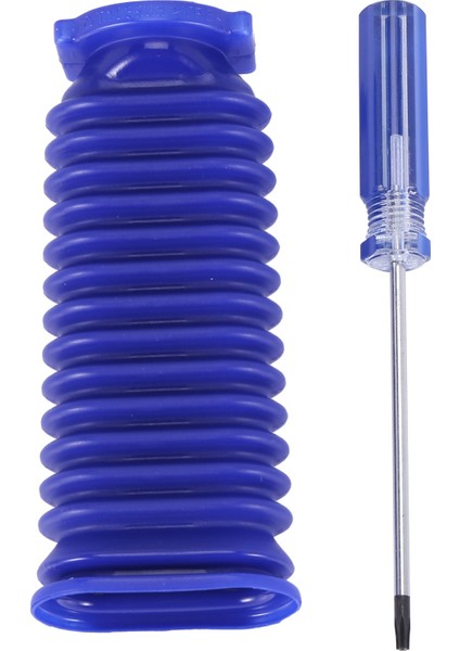 Dyson V6 V7 V8 V10 V11 Yumuşak Kadife Silindir Emiş Mavi Hortumu Için (Yurt Dışından)