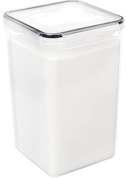 Kaplamalı Un ve Şeker Kabı (Her Biri 6,5 Litre) - Hava Geçirmez Mutfak ve Kiler Toplu Gıda Depolama Siyahı Siyah (Yurt Dışından) fiyatları