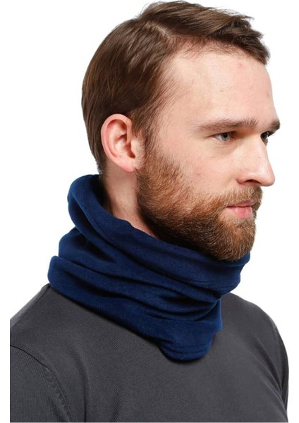 Kışlık Spor Unisex Polar Boyunluk Lacivert Polar modelleri