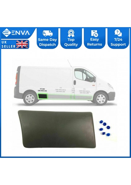 Traffıc 2001- Arka Çamurluk Bandı Uzun Şase Sağ Oem No (8200036095)