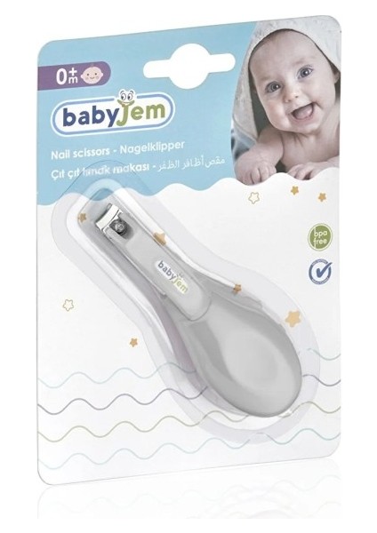 Kolay Kavrama Bebek Tırnak Makası 576 Gri modelleri