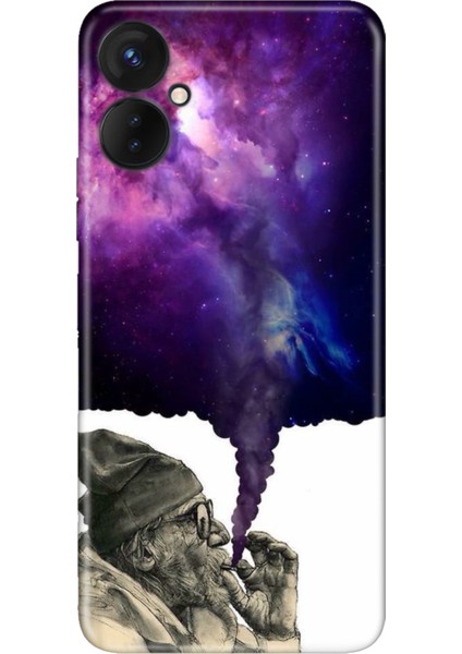 Oneplus 9 Pro Kılıf Silikon Desenli Resimli Uv Kapak Smoke