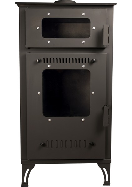 Hibrit Camlı Fırınlı Pelet Sobası fiyatları