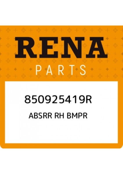 Clio Symbol Arka Tampon Iç Paneli ( Darbe Emici ) Sol 2017- Oem No (850925419R)