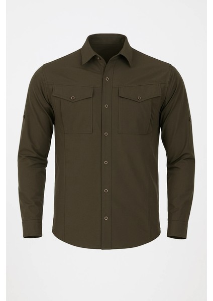 Outdoor Havalandırmalı Şık Rahat Ve Kullanışlı Kadın Erkek Unisex Taktik Gömlek
