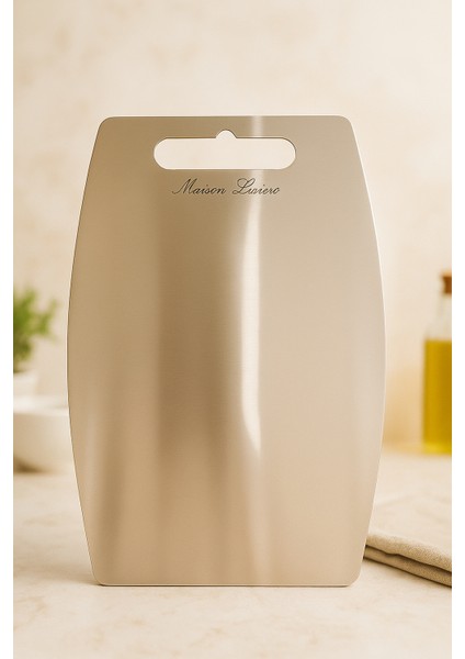 Paslanmaz Çelik Kesme Tahtası