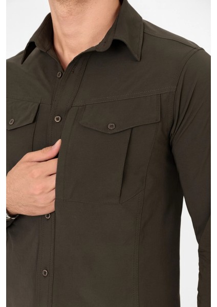 Outdoor Havalandırmalı Şık Rahat Ve Kullanışlı Kadın Erkek Unisex Taktik Gömlek